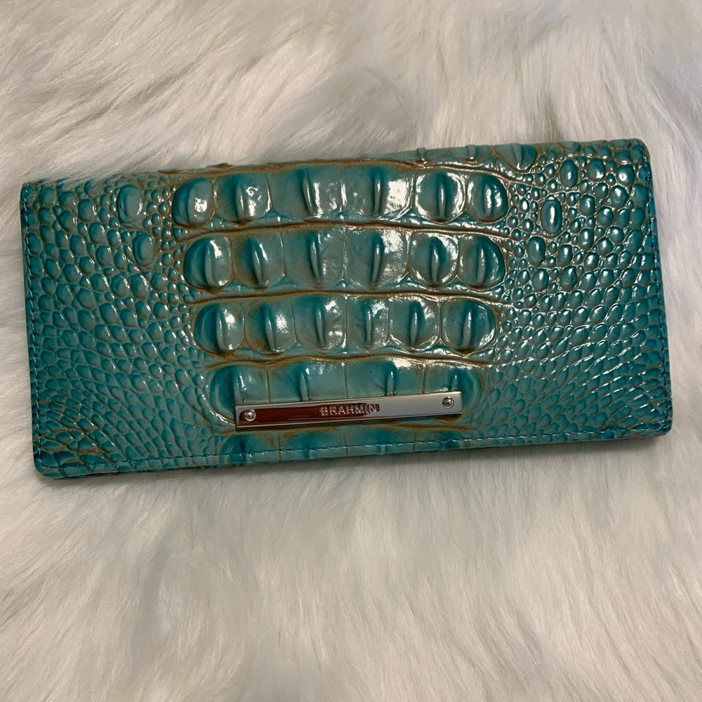 Brahmin Ady Wallet Turquoise